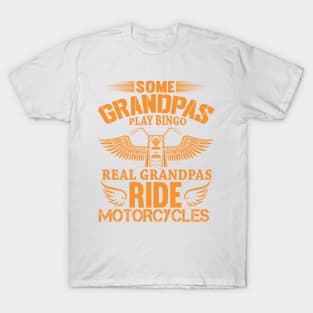 Motorcycle granpa T-Shirt